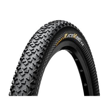 Велопокрышка Continental Race King Performance, 27.5x2.2(55-584), 180TPI, черная, 150154 Велопокрышка Continental Race King Performance, 27.5x2.2(55-584), 180TPI, черная, 150154Велопокрышки<br>Просто лучшая. В сухих условиях покрышка Race King быстрее, чище и безопаснее других. Сопротивление качению практически не уступает покрышкам гоночных велосипедов. Она — признанный лидер с бесчисленными победами UCI, которые принадлежат команде Topeak Ergon во главе с Ириной Калентьевой. Отличный выбор для гонщиков «кросс-кантри».<br><br>Характеристики:<br><br> Размер: 27.5x2.2(55-584);<br> Рекомендуемое давление: 50-65 psi ;<br> Технология Performance<br> Вес: 600 г<br> цвет: черный<br>