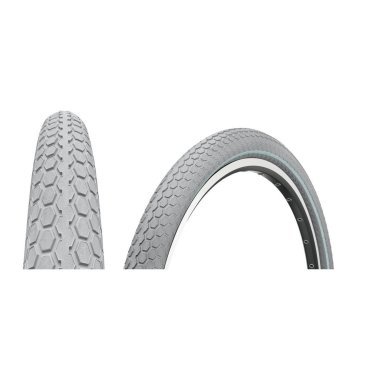 Велопокрышка Continental Retro RIDE Reflex, 26x2.0, 180TPI, серая, отражающая полоса, 100886 Велопокрышка Continental Retro RIDE Reflex, 26x2.0, 180TPI, серая, отражающая полоса, 100886Велопокрышки<br>Покрышка Continental Retro RIDE — сразу обращает на себя внимание своим внешним видом. Стильный кремовый цвет, с полностью круглым профилем притягивает все взгляды. Под шикарной поверхностью скрыты все достоинства туринговой покрышки. Continental Retro RIDE — крепкая резина и профиль с прекрасными ходовыми характеристиками.<br><br>Слой специальной защиты от проколов Puncture ProTection защитит покрышку от повреждений и обеспечит долгий срок эксплуатации. <br><br>Характеристики:<br><br> Размер: 26x2.0(50-559);<br> Рекомендуемое давление: 45-58 psi ;<br> Технология Puncture ProTection<br> Вес: 900 г<br> цвет: серый<br>