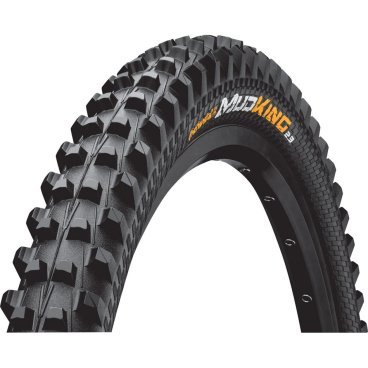 Велопокрышка Continental Mud King 2.3, 26 x 2.3(57-559), 180TPI, черная, усиленные боковины, 101177 Велопокрышка Continental Mud King 2.3, 26 x 2.3(57-559), 180TPI, черная, усиленные боковины, 101177Велопокрышки<br>Покрышка Continental Mud King — идеально подойдет для поездках в самых грязных условиях. Покрышка имеет отличное сцепление с поверхностью, а компаунд BlackChili имеет отличные самоочищающиеся свойства и обеспечивает равномерное сцепление даже на мокрых корнях и камнях. Усиленная Apex боковина защищает и стабилизирует колесо при больших углах наклона.<br><br>Характеристики:<br><br> Размер: 26 x 2.30(57-559)<br> Рекомендуемое давление: 45-65 psi ;<br> Усиленные боковины<br> Высокая проходмость<br> Вес: 1100 г<br> цвет: черный<br>