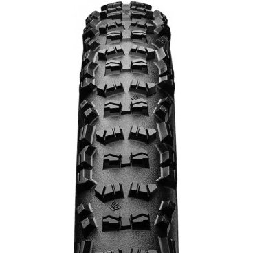 Велопокрышка Continental Trail King 2.4, 27.5x2.4(60-584), черная, складная, PureGrip, 150106 Велопокрышка Continental Trail King 2.4, 27.5x2.4(60-584), черная, складная, PureGrip, 150106Велопокрышки<br>Король среди универсальных покрышек для триала.<br><br>Попадает в десятку благодаря превосходному сцеплению и неожиданно низкому сопротивлению качению; подходит для преодоления длинных дистанций по различной местности. Благодаря выгодному соотношению цены и качества покрышки King — это удачное приобретение для вашего горного велосипеда.<br><br>«Центральный рисунок протектора в форме весла с глубокими канавками наклонен именно настолько, насколько требуется, чтобы обеспечить качение, превосходящее все ожидания, а благодаря открытым участкам рисунок не будет забиваться. Имеется достаточно ровной поверхности, чтобы устойчиво держаться на камнях и сложных маршрутах. Боковые шипы различной формы обеспечивают сцепление, когда необходимо совершить наклон.» Первое место по результатам тестирования покрышек для триала MBUK<br><br>PureGrip<br>Разработанная на основе активных соединений кремния, технология PUREGRIP была изначально предназначена для использования в резиновой смеси начального уровня, однако после интенсивного развития в отделе исследований и разработок Continental была разработана совершенно новая резиновая смесь с превосходным сцеплением, отлично подходящая для кросс-кантри. Эта новая резиновая смесь, с учетом специфики названная «PureGrip» («Чистый Захват»), расположилась в линии технологий Continental сразу за смесью BlackChili и используется в продукции как для шоссейных, так и для горных велосипедов. При обеспечении отличного сцепления с поверхностью, эта смесь одновременно обладает также износостойкостью и прочностью – характеристиками шин Continental, которые производятся на заводе в городе Хэфэй в Китае.<br><br>Характеристики:<br><br>Размер: 27.5x2.4(60-584)<br>Рекомендуемое давление: 45-58psi ;<br>Технология Performans<br>Технология PureGrip<br>Складная<br>Вес: 835 г<br>цвет: черный<br>