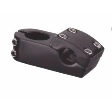 Вынос руля PROMAX BA-90D, ВМХ, 1-1/8 х 50мм х 22,2мм, высота 30мм, чёрный, вес 519 г Вынос руля PROMAX BA-90D, ВМХ, 1-1/8 х 50мм х 22,2мм, высота 30мм, чёрный, вес 519 гВыносы<br>Для комфортного и эффективного передвижения на велосипеде очень важно, насколько правильно настроены все его элементы. Ключевые параметры, которые необходимо учитывать – это форма и конструкция рамы, высота сиденья над уровнем педалей, величина и вынос руля.<br><br>Официальное название закрепления рулевой детали к вертикальной трубе вилки – рулевой кронштейн. Он представляет собой продолговатую деталь с фиксаторами с обеих сторон: к штырю и рулю, соответственно.<br><br>Вынос определяет расстояние, на котором располагается руль, от корпуса велосипедиста. Чем он больше, тем дальше придется тянуться до ручек, и наоборот. Длина индивидуальна как для велосипедиста, так и самого байка, поэтому нельзя однозначно сказать, какой именно она должна быть.<br><br>Кроме удаленности от центра велосипеда, кронштейн позволяет изменять угол расположения руля<br><br><br>Характеристика:<br><br>Нерегулируемый<br>Совместим с рулями - 22,2 мм диаметров<br>1-1/8<br>Высота 30 мм<br>Черный<br>Вес 519 г.<br>