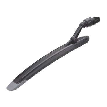 Крыло переднее BBB GrandProtect, MTB, черный, BFD-14F Крыло переднее BBB GrandProtect, MTB, черный, BFD-14FКрылья для велосипедов<br>Переднее крыло MTB с брызговиками TPR.<br><br>Особенности:<br><br>- Двухцветный композитный материал.<br>- Специально разработанная геометрия обеспечивает обширную область защиты от воды и грязи.<br>- Подходит для 27.5 и 29-дюймовых маунтинбайков с амортизационными вилками.<br>- Система крепления TurnFix, подходит для установки в рулевые трубы диаметром от 18.5 до 34.0мм.<br>