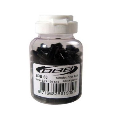 Наконечники рубашек переключения BBB ferrules ShiftEnd, 4 мм, 100 штук, BCB-63R Наконечники рубашек переключения BBB ferrules ShiftEnd, 4 мм, 100 штук, BCB-63RТросики и Рубашки<br>-Наконечник рубашки переключения.<br><br>-Пластик.<br><br>-Упаковка 100 шт.<br><br>-4 мм.<br>