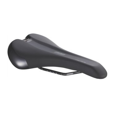 Велосипедное седло BBB Spectrum, спортивное, 155 х 270, черное, BSD-132 Велосипедное седло BBB Spectrum, спортивное, 155 х 270, черное, BSD-132Седла для велосипедов<br>Spectrum - универсальное седло с подкладкой увеличенной толщины. Анатомический вырез обеспечивает равномерное распределение давления для комфорта на шоссе и на трейлах.<br><br>Особенности:<br><br><br>- Шоссейное/MTB-седло для активного катания.<br>- Анатомический вырез для снятия напряжений в критических областях и оптимального распределения веса.<br>- Размер: 155 х 270 мм (Ш х Д).<br>- Подходит как для мужчин, так и для женщин.<br>- Вес: 345 грамм.<br>- Прочные рельсы со шкалой регулировки.<br>- Усиление стекловолокном.<br>- Лёгкая пена средней плотности для комфорта на шоссе и на трейлах.<br>- Прочное синтетическое покрытие.<br>- Водонепроницаемое.<br>