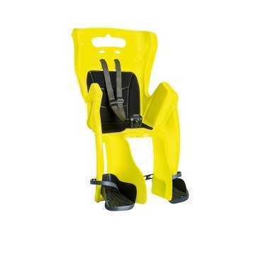 Сиденье детское TUV BELLEL.на багажник Little Duck (3) Hi-Viz, до 7лет /22 кг, (Италия) 0-280235 Сиденье детское TUV BELLEL.на багажник Little Duck (3) Hi-Viz, до 7лет /22 кг, (Италия) 0-280235Детское велокресло<br>Сиденье детское BELLELLI на багажник Little Duck (3) Hi-Viz, светоотр. до 7лет /22кг TUV BELLELLI (Италия).<br>Данная модель оснащена регулируемым по высоте ремешком безопасности со специальной застежкой, которую ребенок не может сам открыть.<br><br>Для комфортной транспортировки в верхней части спинки имеется ручка. В нижней части находится широкая защита для ножек со специальными подножками. Сиденье имеет мягкую накладку.<br><br>Легкая, высокопрочная конструкция выполнена из нетоксичного пластика. Ко всему, изделие имеет легко настраиваемую систему крепления к велосипеду. <br><br>Максимальная нагрузка, кг: 22<br>Материал сиденья: пластик<br><br>Для детей: до 7 лет<br><br><br>Подходит к велосипедам различных типов 26-28 дюймов. Устанавливается на багажник, с рассчитанный грузоподъемностью до 25 килограмм и шириной от 120 до 175 мм.<br><br>Сиденье оснащено:<br><br>- мягким сиденьем;<br><br>- регулируемыми по длинне и высоте ремнями безопасности с уникальнойи пряжкой, недоступной для открытия ребенку;<br><br>- регулируемыми по высоте подножками, оснащенными пристяжными ремешками;<br><br>- защитой ног от падания в спицы колеса;<br><br>- эргономической боковой защитой;<br><br><br>Велокресло имеет Международный сертификат качества TUV. Произведено в Италии.<br><br>Весь необходимый крепеж поставляется в комплекте с сиденьем.<br>