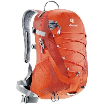 Рюкзак Deuter Airlite 14SL, женский, чехол от дождя, 45х23х15, 14 л, красный, 4420015_9503 Рюкзак Deuter Airlite 14SL, женский, чехол от дождя, 45х23х15, 14 л, красный, 4420015_9503Велосумки<br>Конструкция спинки: Deuter Aircomfort FlexLite System & SL Womens Fit System, адаптирована для людей невысокого роста.<br><br>Компрессионные стропы<br><br>Карман для ценных вещей.<br><br>Крепления для треккинговых палок<br>Совместимо с гидросистемой<br>Съемный чехол от дождя<br>Поясной ремень с 2 карманами из сетки<br>Светоотражающие элементы<br><br><br>Материал: Deuter-Microrip-Nylon, Deuter-Ripstop 210<br><br>Вес: 850г<br>Размеры: 45х23х15 см<br>Объем: 14л<br>