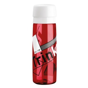 Фляга Elite Trinka, 0.7 л, тритан, красный, белый рисунок, EL0161008 Фляга Elite Trinka, 0.7 л, тритан, красный, белый рисунок, EL0161008Фляги и Флягодержатели<br>Особенности<br><br> Тритан - материал который подходит для всех пищевых продуктов и напитков в соответствии с действующими нормами (европейские стандарты CE, американские FDA, Канада, Япония и Китай)<br> Максимальная прозрачность, сравнимая со стеклом<br> Крышка держит бутылку плотной и позволяет легко пить<br>