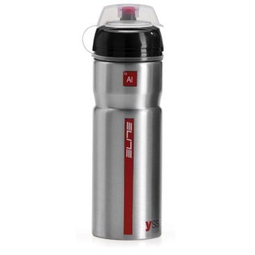 Фляга Elite Syssa, 0.75 л, алюминий, серебристый глянец, защитный колпачок, EL0101212 Фляга Elite Syssa, 0.75 л, алюминий, серебристый глянец, защитный колпачок, EL0101212Фляги и Флягодержатели<br>Прочная эргономичная фляга с изысканным дизайном.<br>Полностью изготовленная из алюминия, Syssa - лучший выбор в качестве спортивной фляги.<br><br>- Стильный дизайн без излишеств<br>- Полностью изготовлена из алюминия<br>- Эргономичное резиновая накладка<br>- Не содержит BPA и тяжелых металлов<br>- Совместима со всеми флягодержателями<br>- Объем 750мл<br>