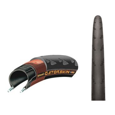 Велосипедная покрышка Continental Gator Skin, 700 x 25C, 25-622, борт-кевлар Велосипедная покрышка Continental Gator Skin, 700 x 25C, 25-622, борт-кевларВелопокрышки<br>Давление: 95 -120 PSI, 6,5-8,5 BAR<br>Вес:335г<br>