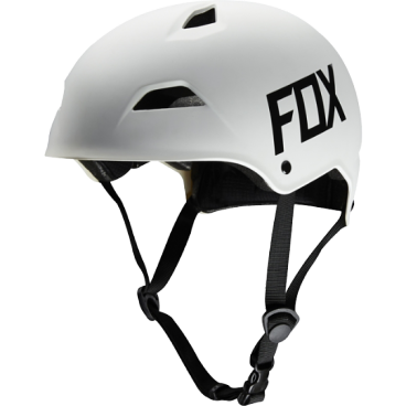 Велошлем Fox Flight Hardshell Helmet, матовый белый Велошлем Fox Flight Hardshell Helmet, матовый белыйВелошлемы<br>Новый шлем для дёрт-джампинга и паркового катания от Fox – лёгкий, максимально удобный и обеспечивающий эффективную защиту. Основная особенность данной модели – мягкий внутренник M9, состоящий из девяти отдельных элементов – для большего комфорта и лучшей вентиляции. В конструкции шлема использован фирменный пеноматериал Varizorb и тонкий пластик ABS.<br><br><br><br>ОСОБЕННОСТИ<br><br><br><br>Новый шлем для дёрт-джампинга и паркового катания от Fox<br><br>Мягкий внутренник M9, состоящий из девяти отдельных элементов – для большего комфорта и лучшей вентиляции<br><br>Корпус выполнен из тонкого пластика ABS – для экономии веса<br><br>8 больших отверстий для вентиляции<br>