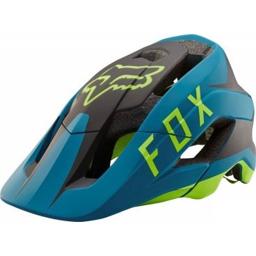 Велошлем Fox Metah Flow Helmet Teal, сине-черный Велошлем Fox Metah Flow Helmet Teal, сине-черныйВелошлемы<br>Велосипедный шлем Fox Methah – один из первых шлемов, созданных специально для трейлрайдинга. Полностью новая модель под названием FOX Metah, которая обеспечивает ещё более эффективную защиту и лучшую вентиляцию, а также отличается сверхмалым весом.<br>Пожалуй, это идеальный шлем для катания по любым трейлам.<br><br>Дополнительная защита затылочной части головы<br>10 больших отверстий для вентиляции<br>Фирменная система смягчения ударов Varizorb<br>Высококачественный мягкий внутренник очень удобен и быстро сохнет<br>Застёжка с удобным регулятором в виде небольшого диска<br>