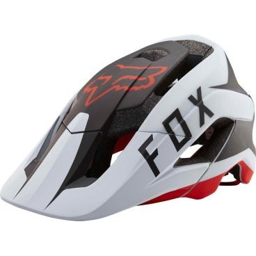 Велошлем Fox Metah Flow Helmet, бело-черно-красный Велошлем Fox Metah Flow Helmet, бело-черно-красныйВелошлемы<br>Велосипедный шлем Fox Methah – один из первых шлемов, созданных специально для трейлрайдинга. Полностью новая модель под названием FOX Metah, которая обеспечивает ещё более эффективную защиту и лучшую вентиляцию, а также отличается сверхмалым весом.<br>Пожалуй, это идеальный шлем для катания по любым трейлам.<br><br>Дополнительная защита затылочной части головы<br>10 больших отверстий для вентиляции<br>Фирменная система смягчения ударов Varizorb<br>Высококачественный мягкий внутренник очень удобен и быстро сохнет<br>Застёжка с удобным регулятором в виде небольшого диска<br>