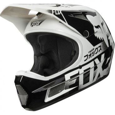 Велошлем Fox Rampage Comp Helmet, белый Велошлем Fox Rampage Comp Helmet, белыйВелошлемы<br>Rampage Comp – отличный выбор для тех, кто ищет современный и технологичный фулл-фейс, но не готов отдавать пятизначные суммы за карбоновые шлемы. Корпус данной модели выполнен из стекловолокна; одиннадцать больших отверстий для вентиляции обеспечивают оптимальную циркуляцию воздуха вокруг головы, а специальные усиления в области челюсти – большую жёсткость конструкции и, как следствие – более эффективную защиту. Кроме того, одна из ключевых особенностей данного шлема – наличие воздуховодных каналов внутри пенопластовой прослойки, что, разумеется, дополнительно улучшает вентиляцию. Корпус Rampage Comp выпускается в двух размерах, а пенопластовый внутренник – в трёх, таким образом, подобрать оптимальный для вас размер шлема не составит труда. И сидеть шлем будет не менее удобно, чем дорогие карбоновые модели.<br><br>ОСОБЕННОСТИ<br><br>Корпус из стекловолокна<br>11 больших отверстий для вентиляции<br>Специальные воздуховодные каналы внутри пенопластовой прослойки<br>Челюстная часть усилена рёбрами жёсткости<br>Корпус выпускается в двух размерах, а пенопластовый внутренний – в трёх, что облегчает подбор размера шлема<br>Соответствует требованиям стандарта безопасности EN1078:2012<br>