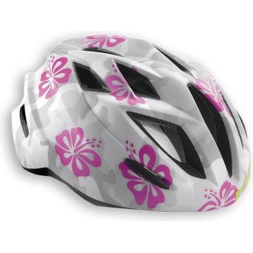 Велошлем подростковый MET Gamer Camouflage Flowers Велошлем подростковый MET Gamer Camouflage FlowersВелошлемы<br>Подростковые шлемы Met соответствуют тем же стандартам качества, которые производитель применяет для взрослых моделей, а кроме того, разработчики стараются не обойти вниманием отношение детей к своему внешнему виду и ношению защиты в целом. С точки зрения функциональности, Crackerjack ни в чём не уступает стандартным кросскантрийным шлемам от Met. Его пенопластовый внутренник впаян в жёсткий корпус – таким образом, шлем представляет собой монолитную конструкцию и обеспечивает лучшую абсорбацию ударов. Сменные внутренние накладки изготовлены из мягкого гипоаллергенного материала, а стропы застёжек – из сверхлёгкого текстиля. Благодаря встроенному светодиодному фонарю езда в тёмное время суток станет ещё безопаснее. Важная особенность шлема, которая, определённо, порадует родителей – это его регулируемый размер – от 52 до 57см.<br><br><br><br>ОСОБЕННОСТИ<br><br><br><br>Максимально лёгкий и технологичный подростковый шлем<br><br>Монолитная конструкция – пенопластовый внутренник впаян в жёсткий корпус шлема<br><br>Сменные внутренние накладки из гипоаллергенного материала<br><br>Вставки из москитной сетки в вентиляционных отверстиях<br><br>Встроенный светодиодный фонарь<br><br>Удобная система регулировки размера – от 52 до 57см<br><br>Вес: 265 граммов<br>