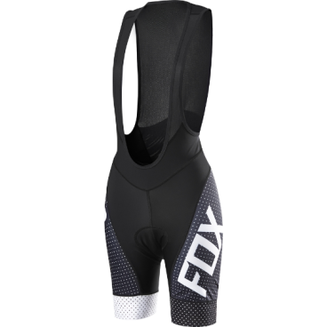 Велотрусы женские с лямками Fox Switchback Comp Womens Bib, черно-серые, полиэстер Велотрусы женские с лямками Fox Switchback Comp Womens Bib, черно-серые, полиэстерВелошорты<br>Дизайнеры Fox знают, что девушки катаются не меньше и не хуже парней, и новую женскую коллекцию от Fox создали сами гонщицы – для других гонщиц. Switchback Comp Bib – традиционные велошорты с лямками, выполненные из высококачественной эластичной ткани итальянского производства. Основные особенности данной модели – мягкие вставки в критических местах, карманы, позволяющие возить с собой всё необходимое, и светоотражающий принт, который сделает вас заметнее в тёмное время суток. <br><br>ОСОБЕННОСТИ: <br><br> Материал: полиэстер <br> Мягкие вставки в критических местах <br> Небольшие карманы в задней части <br> Светоотражающий принт<br>
