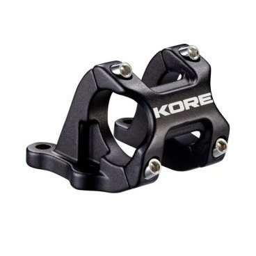 Вынос Kore Torsion V2 Direct Mount, 30x31.8 мм, шток 1-1/8, алюминий, черный, 128 г, KSTTOR3300BBAT Вынос Kore Torsion V2 Direct Mount, 30x31.8 мм, шток 1-1/8, алюминий, черный, 128 г, KSTTOR3300BBATВыносы<br>Очень лёгкий и жёсткий трёхкомпонентный вынос, предназначенный для установки на верхнюю корону вилки. Совместим с вилками Rock Shox Boxxer и Fox 40.<br><br>ОСОБЕННОСТИ<br><br>Материал: алюминиевый сплав марки 6061-Т6<br>Длина/подъём: 30мм/0мм<br>Диаметр рулевого зажима: 31.8мм<br>Совместим с вилками Rock Shox Boxxer и Fox 40<br>Лазерная гравировка в виде логотипа бренда<br>Вес: 128 граммов<br>