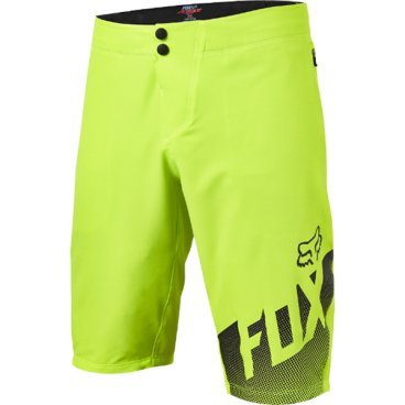 Велошорты Fox Attack Short, желтый, 18605-130-34 Велошорты Fox Attack Short, желтый, 18605-130-34Велошорты<br>Шорты лаконичного дизайна от Fox, которые отлично подойдут для трейлрайдинга и катания в стиле ол-маунтин. Модель выполнена из эластичной синтетической ткани. Пристежная подкладка со вставками из пеноматериала в критических местах обеспечивает дополнительный комфорт во время длительных поездок.<br><br><br><br> ОСОБЕННОСТИ<br><br><br> Материал: 100% - полиэстер<br> Перфорация по бокам обеспечивает лучшую вентиляции<br> Пристежная подкладка со вставками из пеноматериала в критических местах<br> Регулируемый потайной пояс<br> Карманы на молниях<br>
