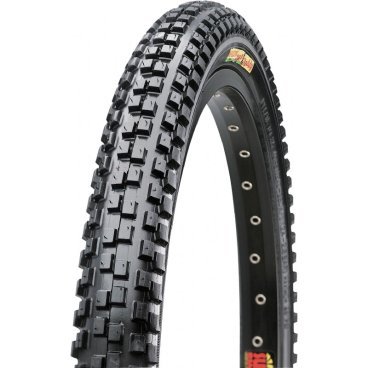 Покрышка Maxxis Maxxdaddy, BMX, 20x1.85, TPI 60, корд сталь, TB29650000 Покрышка Maxxis Maxxdaddy, BMX, 20x1.85, TPI 60, корд сталь, TB29650000Велопокрышки<br>Грамотно расположенные, ступенчатые шипы Maxdaddy плотно и близко расположены по центру для контролируемой скорости. Покрышка Maxxdaddy равномерно распределяет нагрузку по всей площади и трение, распределяя отвод грязи по двум продольным канавкам, чпециально спроектированным для этих целей. Великолепный вариант для заездов в условиях влажной погоды, отличаясь великолепным накатом и долговечностью. Король дёртджампинга!<br><br>ОСОБЕННОСТИ:<br><br>Полноценный дизайн шипов полностью квадратной формы<br>Разработано специально для дёртджампинга, триала и BMX<br>Передняя и задняя<br>Двунаправленный рисунок протектора<br>Твердый (70а) компаунд обладает отличным накатом и долговечностью.<br>Размер: 20х1.85<br>Жёсткость 70a<br>Компаунд одинарный<br>Основание корд<br>Борт 60 TPI<br>Максимальное давление 40 Psi<br>Вес: 555 г.<br>