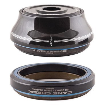 Рулевая колонка 1-1/8, Cane Creek 40 Asmbly-TPR-IS41/28.6/H9/IS52/40, черный, BAA0741K Рулевая колонка 1-1/8, Cane Creek 40 Asmbly-TPR-IS41/28.6/H9/IS52/40, черный, BAA0741KРули<br>Как известно, рулевую колонку можно считать хорошей, если во время катания на велосипеде вы не вспоминаете об её существовании – именно этим правилом руководствуются разработчики Cane Creek при создании новых моделей рулевых. Линейка 40-series – это лёгкие, надёжные и максимально долговечные рулевые на высококачественных закрытых подшипниках. А благодаря лаконичному дизайну они будут отлично смотреться, пожалуй, на любом велосипеде.<br><br><br><br>ОСОБЕННОСТИ<br><br><br><br>Тип рулевой: интегрированная, под конусный шток<br><br>Диаметр верхней чашки/подшипника: 41мм<br><br>Диаметр нижней чашки/подшипника: 52.1мм<br><br>Высота верхней части: 15мм<br><br>Высота нижней части: 1мм<br><br>Вес: 92 грамма<br>
