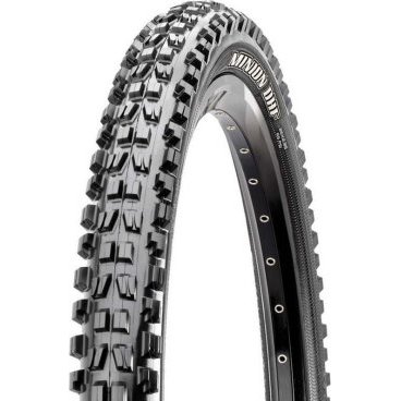 Покрышка Maxxis Minion DHF, для даун-хилл, 29x2.50, TPI 60, кевлар, защита от проколов, TB96800000 Покрышка Maxxis Minion DHF, для даун-хилл, 29x2.50, TPI 60, кевлар, защита от проколов, TB96800000Велопокрышки<br>Одна из самых популярных даунхильных покрышек Maxxis теперь выпускается и для больших 29-дюймовых колёс. Скошенные шипы в центральной части обеспечивают низкое сопротивление качению, а продольные бороздки – стабильность при прохождении поворотов. Специальное усиление боковых стенок EXO Protection, разработанное для сохранения устойчивости к проколам без использования дополнительных слоев резины, позволяет существенно снизить вес шины без ущерба для ее надежности.<br><br> <br><br>ОСОБЕННОСТИ:<br><br> Направленный рисунок протектора<br> Низкое сопротивление качению<br> Усиление боковых стенок EXO Protection позволяет снизить вес покрышки без ущерба для ее надежности<br> Компаунд: 60 TPI<br> Материал корда: кевлар<br> Размер: 29х2.50<br> Вес: 1015 граммов<br>