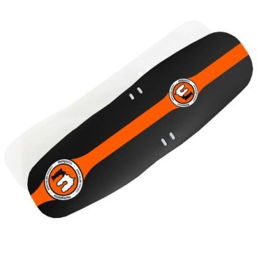Крыло переднее Mucky Nutz Face Fender XL, оранжевый, MN0057 Крыло переднее Mucky Nutz Face Fender XL, оранжевый, MN0057Крылья для велосипедов<br>Переднее крыло Mucky Nutz Face Fender (XL) спасает от грязи и брызг. <br>Оно сделано из гибкого пластика и весит всего 30 грамм!<br><br><br>Характеристики:<br><br>- Легко устанавливается<br>- Легко чистится<br>- Подходит для колес всех размеров<br>- Крепится хомутами за вилку<br>- Материал: гибкий пластик <br>- Не ломается при падении велосипеда<br>- Вес: 30 грамм<br>- Сделано в Великобритании<br>