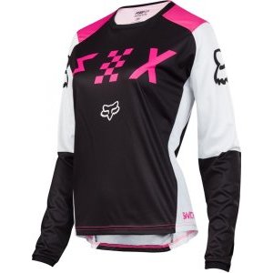 Велоджерси женская Fox Switch Womens Jersey, черно-розовый 2018