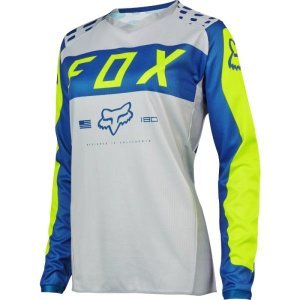 Велоджерси женская Fox 180 Womens Jersey, серо-синий 2018