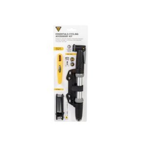 Комплект (мультиинструмент, монтажки, насос) TOPEAK ESSENTIALS CYCLING ACCESSORY, TC2408