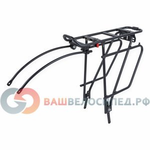 Велобагажник AUTHOR ACR-65-Alu Carrymore, алюминий, 24-29", сварной, черный, 8-15200242