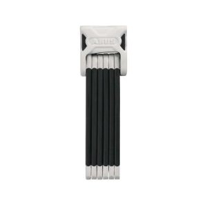 Велосипедный замок ABUS BORDO 6000, сегментный, на ключ, 900 х 5, белый, 729850_ABUS