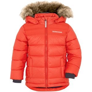 Куртка детская Didriksons DIGORY KIDS PUFF JKT, 424 маково-оранжевый, 503398