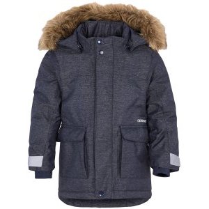 Куртка детская Didriksons KURE KID'S DENIM PARKA, 393 тёмно-синий деним, 503526