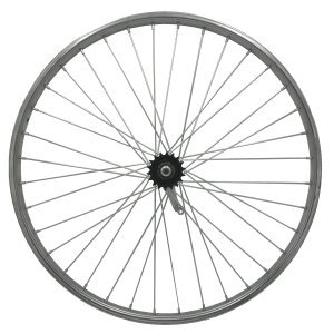 Колесо велосипедное TRIX, заднее, 28-29", обод сталь серебристый, втулка тормозная, 1 скорость, на гайках, YKG-8 