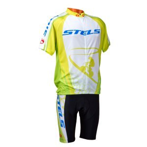Велошорты Stels SHT-1900, мужские, облегающие, чёрные, 900003