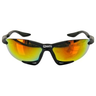 Очки велосипедные MIGHTY,  солнцезащитные (прозрачные, оранжевые, жёлтые линзы)+чехол, 5-710010