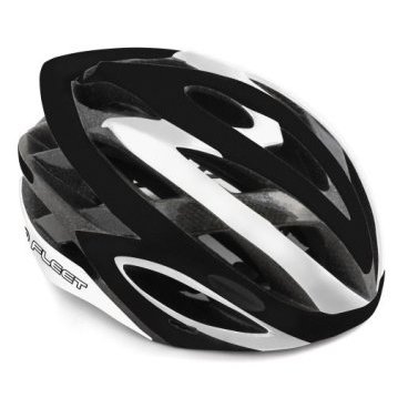 Велошлем спортивный AUTHOR FLEET INMOLD 111 Black (58-62см) черно-белый 8-9001095