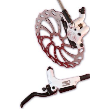 Тормозной набор для велосипеда CLARK`S передний дисковой гидравлический S2 ротор 160мм+суппорт 3-111