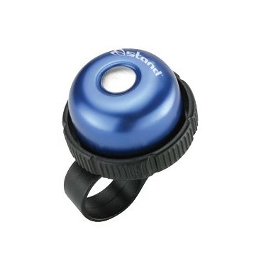 Звонок OSTAND алюминий/пластик CD-605 мини корпус D=36мм сине-черный, 6-605