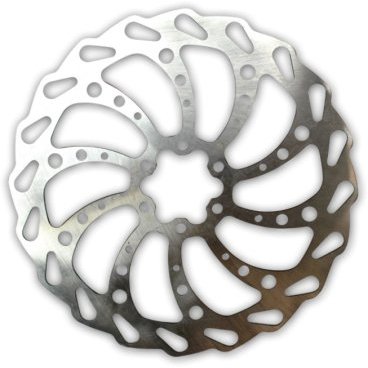 Ротор велосипедный CLARK`S (ротор) для диск. тормоза WAVY 160мм+6 болтов 3, 3-222