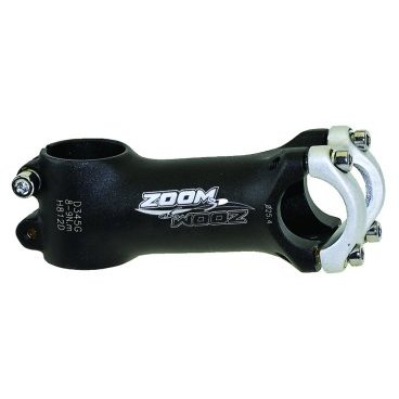 Вынос велосипедный ZOOM внешний нерегулируемый(+7`) 1 1/8" 110мм, для руля 25.4мм 5-404189