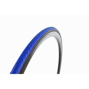 Покрышка для велосипеда VITTORIA 700x23С слик клинчер сине-черная 11-724