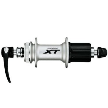 Фото Велосипедная втулка Shimano XT M785, задняя, под кассету, 8-10 скоростей, 36 отверстий, QR, EFHM785A