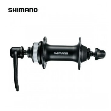 Фото Велосипедная втулка Shimano RM66, передняя, 36 отверстиё, QR, черный, EHBRM66ALP
