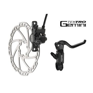 Тормозной набор велосипедный TEKTRO задний диск. гидр. Gemini ротор 160мм 6-511