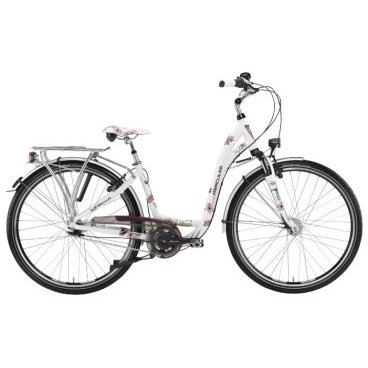 Фото Городской велосипед Style 7 28" WA 53 см HERCULES белый/розовый 2013