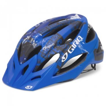 Велошлем Giro XAR matte blue mc hesher, GI2039438