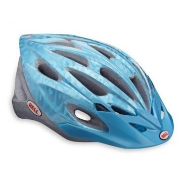 Фото Детский шлем велосипедный Bell VELA для девочек blue leopard U