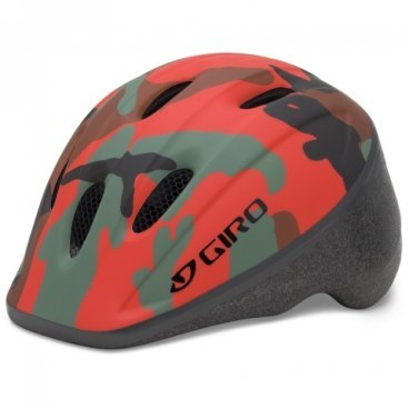 Детский велошлем Giro ME2 matte glowing/red camo U 48-52 см