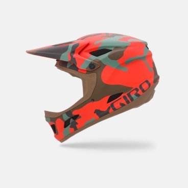 Велошлем Giro CIPHER matte glowing red camo, GI7037730