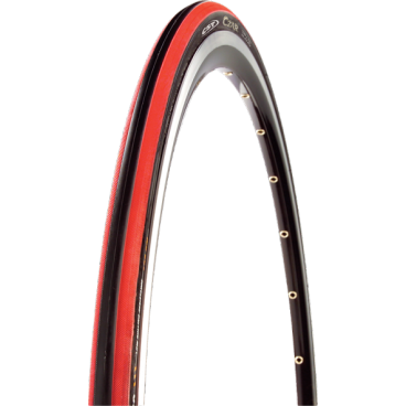 Фото Покрышка для велосипеда CST 700х25C, C1406 Czar Wire Black/Red TB86395500